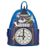 mochila reloj peter pan disney loungefly 26cm