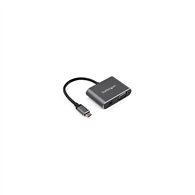 startech.com adaptador usb-c a mini displayport y vga - conversor de ví­deo usb tipo c - 4k 60hz - hdr cdp2mdpvga
