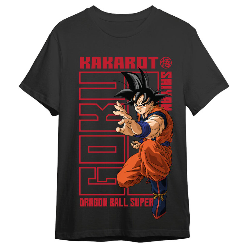 camiseta goku kakarot dragon ball super adulto