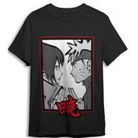 camiseta face to face naruto shippuden adulto