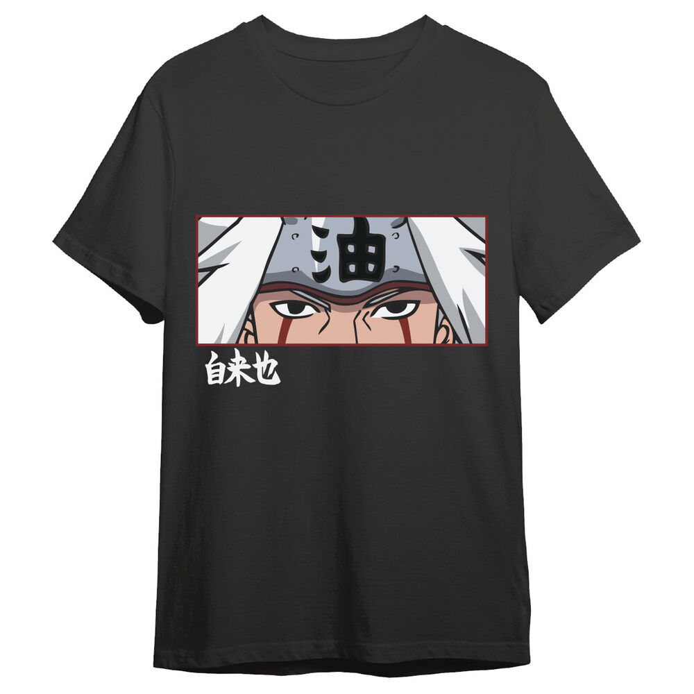 camiseta jiraiya eyes naruto shippuden adulto