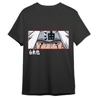 camiseta jiraiya eyes naruto shippuden adulto