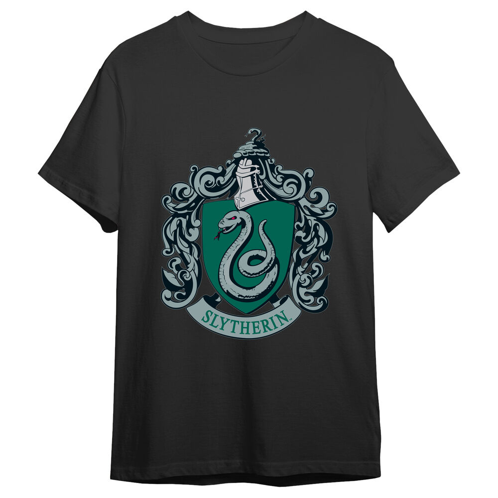 camiseta slytherin harry potter adulto