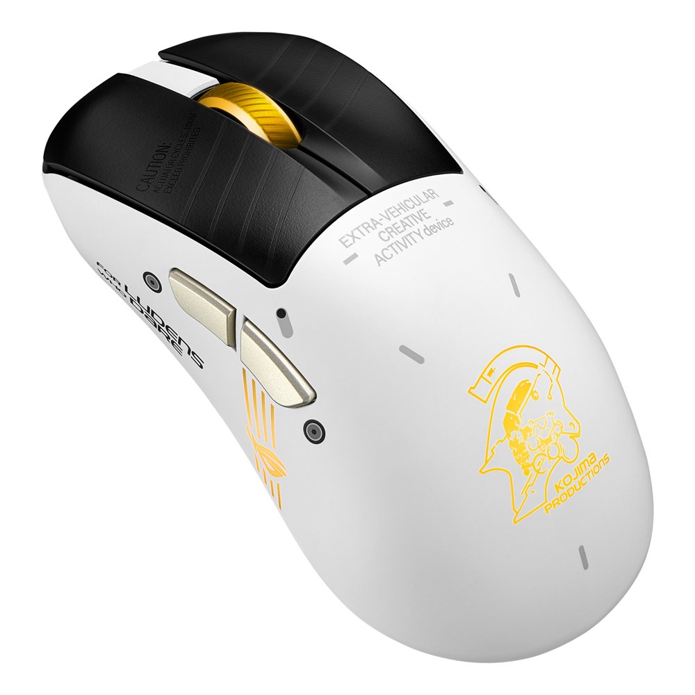 asus rog keris ii origin-kjp ratón juego mano derecha rf wireless + bluetooth + usb type-a óptico 42000 dpi