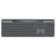 logitech signature slim solar+ k980 for business teclado universal rf wireless + bluetooth qwerty español grafito