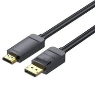 cable conversor vention display port m - hdmi 4k 2m black