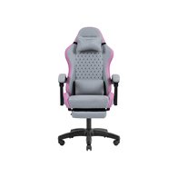 mars gaming mgcxfspk silla para videojuegos silla para videojuegos de pc asiento acolchado gris, rosa