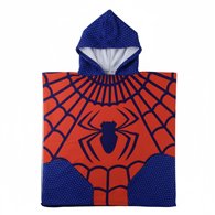 poncho toalla spiderman marvel microfibra
