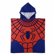poncho toalla spiderman marvel microfibra