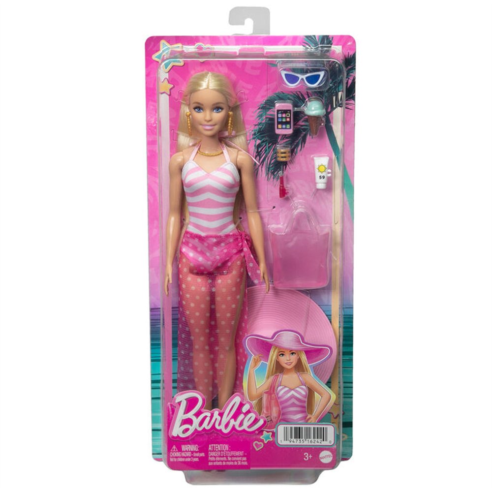 muñeca dia en la playa barbie