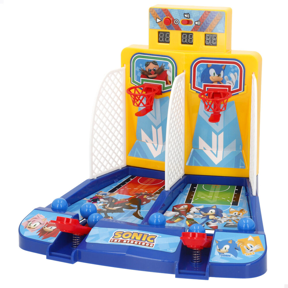 juego arcade basket sonic the hedgehog