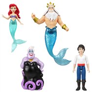 blister 4 figuras la sirenita disney