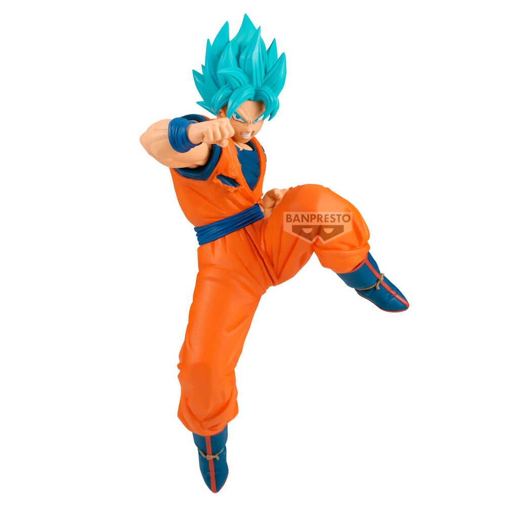 figura match makers son goku super saiyan blue dragon ball super 22cm