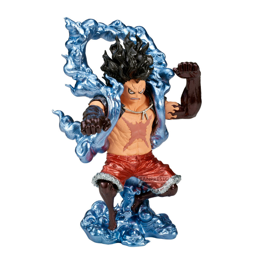 figura monkey d luffy gear 4 snakeman king of artist one piece 19cm