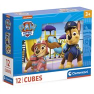 puzzle cubo patrulla canina paw patrol 12pzs