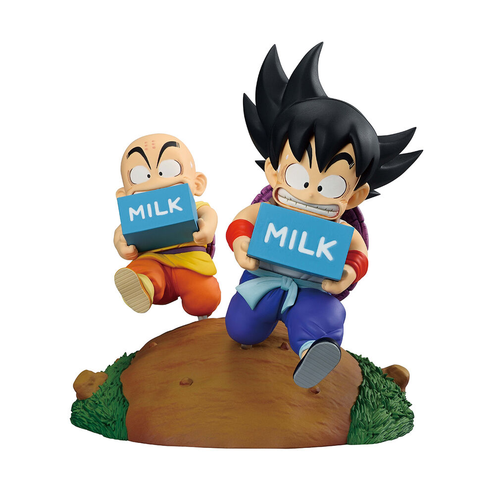 figura ichibansho son goku & krillin fantastic adventure 2 dragon ball 12cm