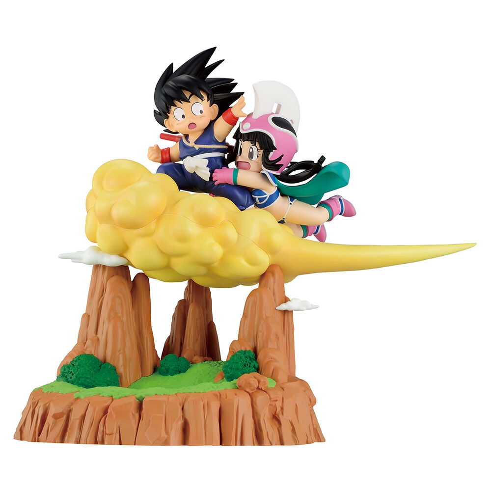 figura ichibansho son goku & chichi fantastic adventure 2 dragon ball 15cm