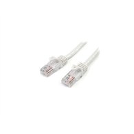 startech.com cable de 3m blanco de red fast ethernet cat5e rj45 sin enganche - cable patch snagless