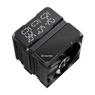 hiditec dc40 pro procesador refrigerador de aire 12 cm negro 1 pieza(s)