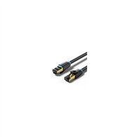 vention ikabq cable de red negro 20 m cat8 s/ftp (s-stp)