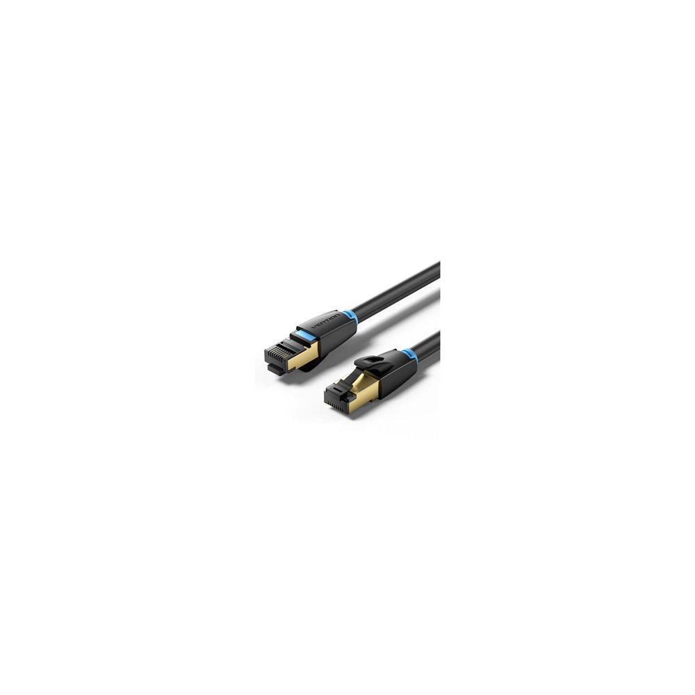 vention ikabq cable de red negro 20 m cat8 s/ftp (s-stp)