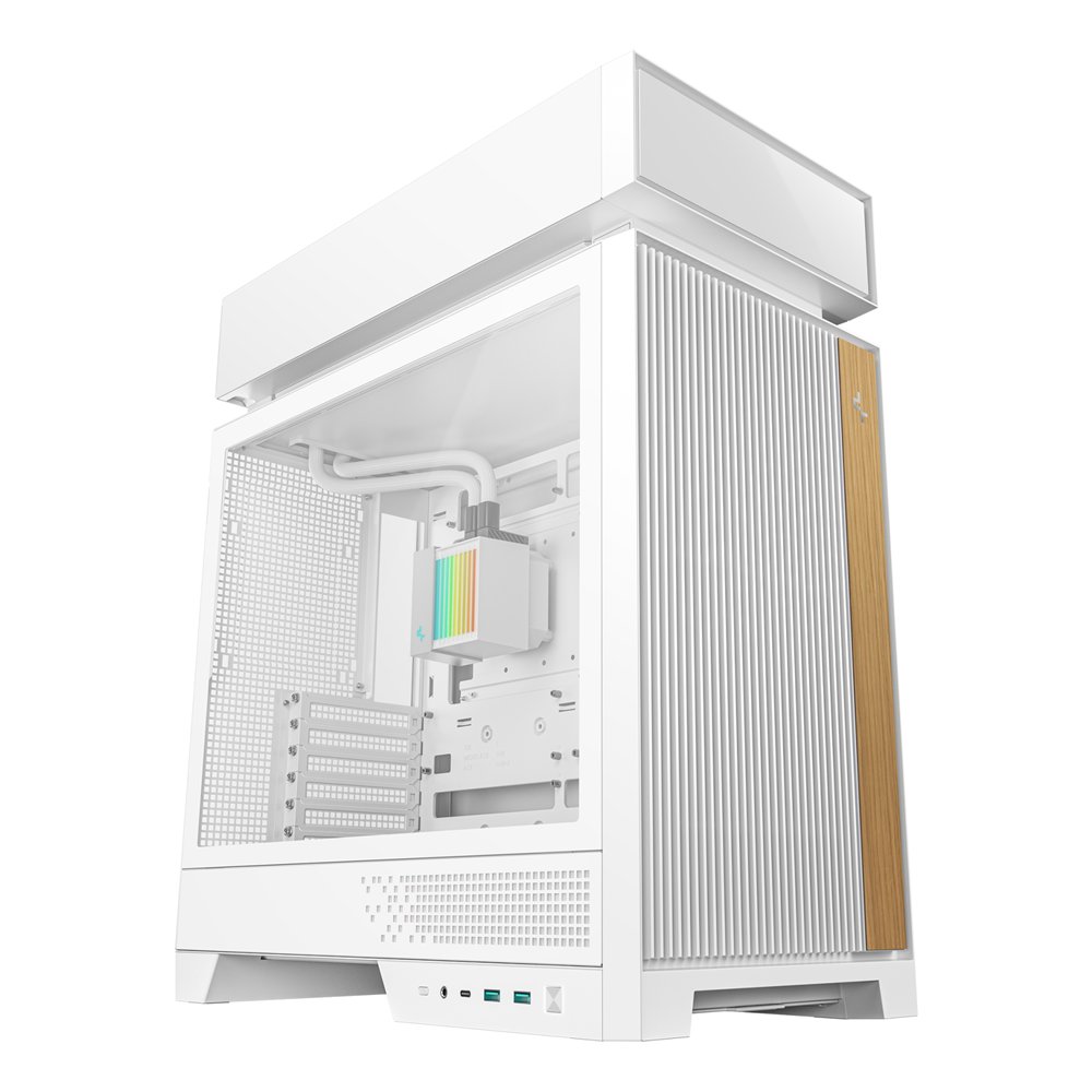 deepcool cl6600 wh midi tower blanco