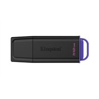 kingston technology datatraveler 512gb portátil usb 3.2 gen 1 exodia negro + violeta