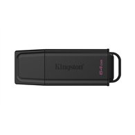 kingston technology datatraveler 64gb portátil usb 3.2 gen 1 exodia negro