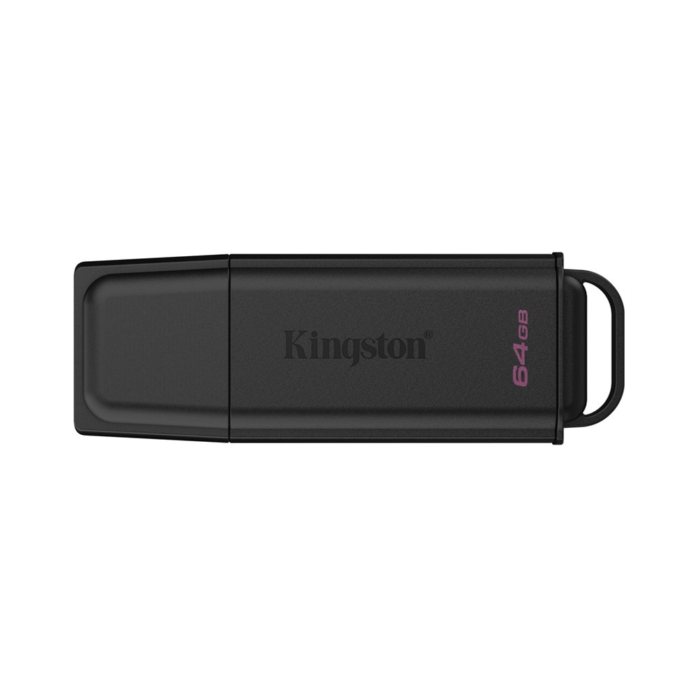 kingston technology datatraveler 64gb portátil usb 3.2 gen 1 exodia negro