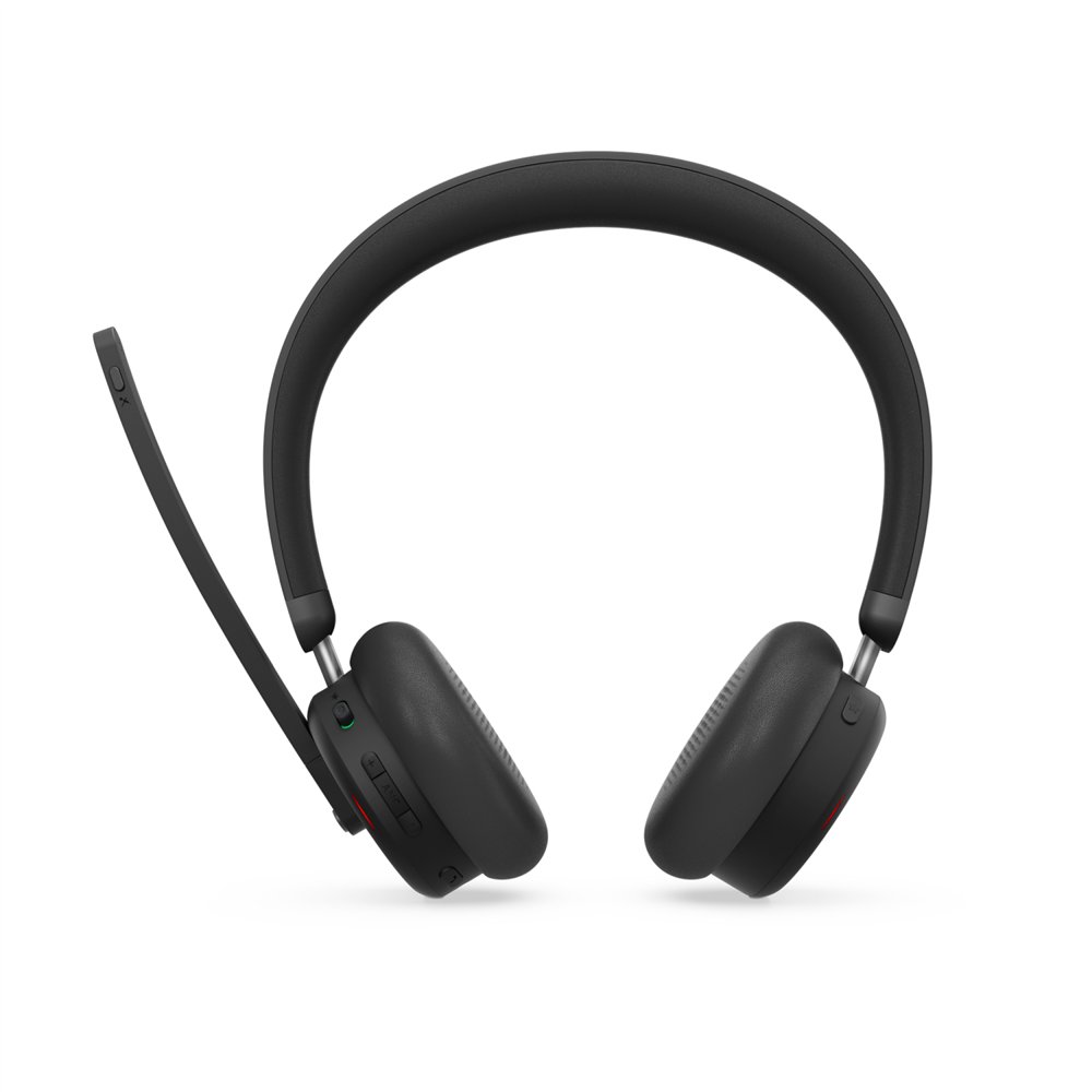 lenovo 6550 auriculares inalámbrico diadema oficina/centro de llamadas usb tipo c bluetooth negro