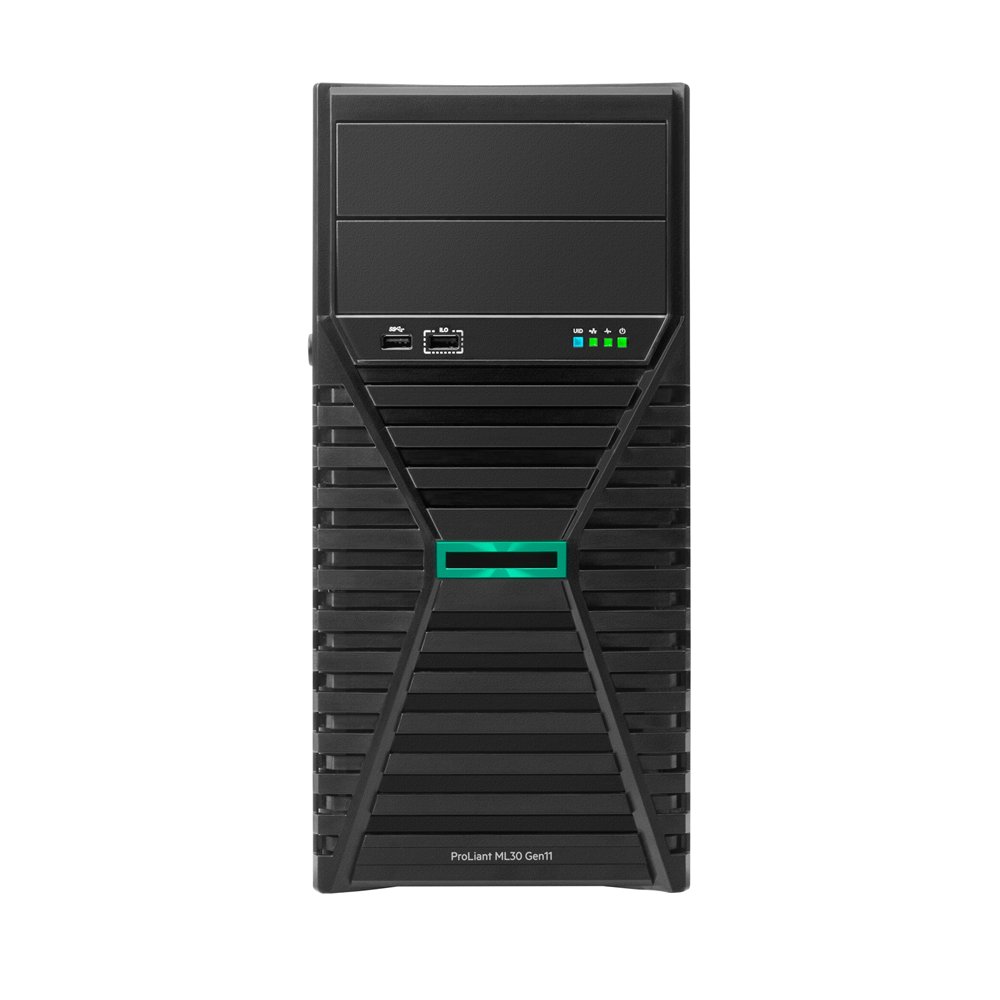hpe proliant ml30 gen11 6325p 3.5ghz 4c 1p 1x32gb-u 4lff 2x960gb ssd 1x1000w ps eu server