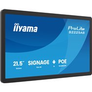 iiyama prolite s2225as-b1p pantalla plana para señalización digital 54,6 cm (21.5") lcd wifi 500 cd / m² full hd negro procesado