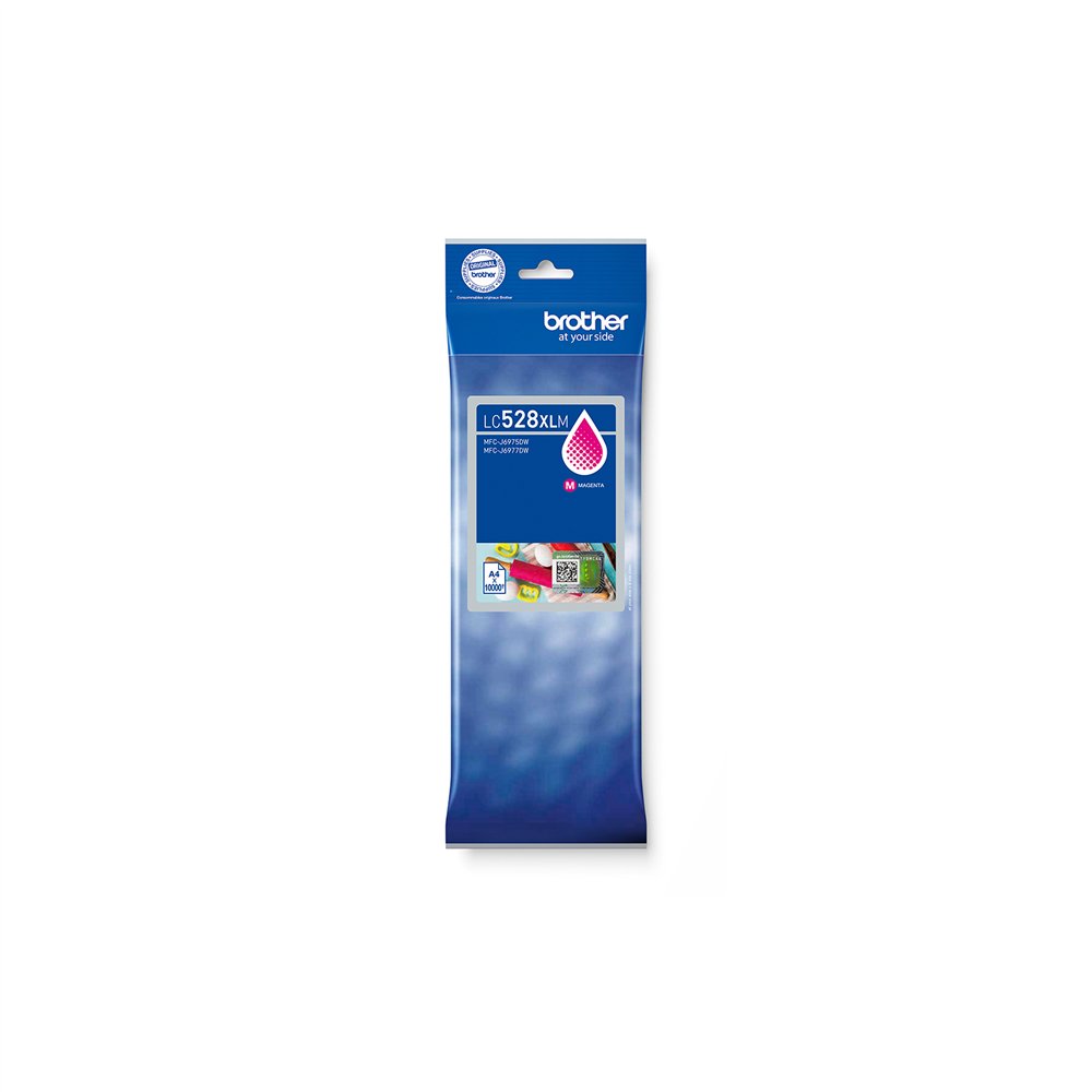 brother lc528xlm cartucho de tinta 1 pieza(s) original ultra high yield magenta
