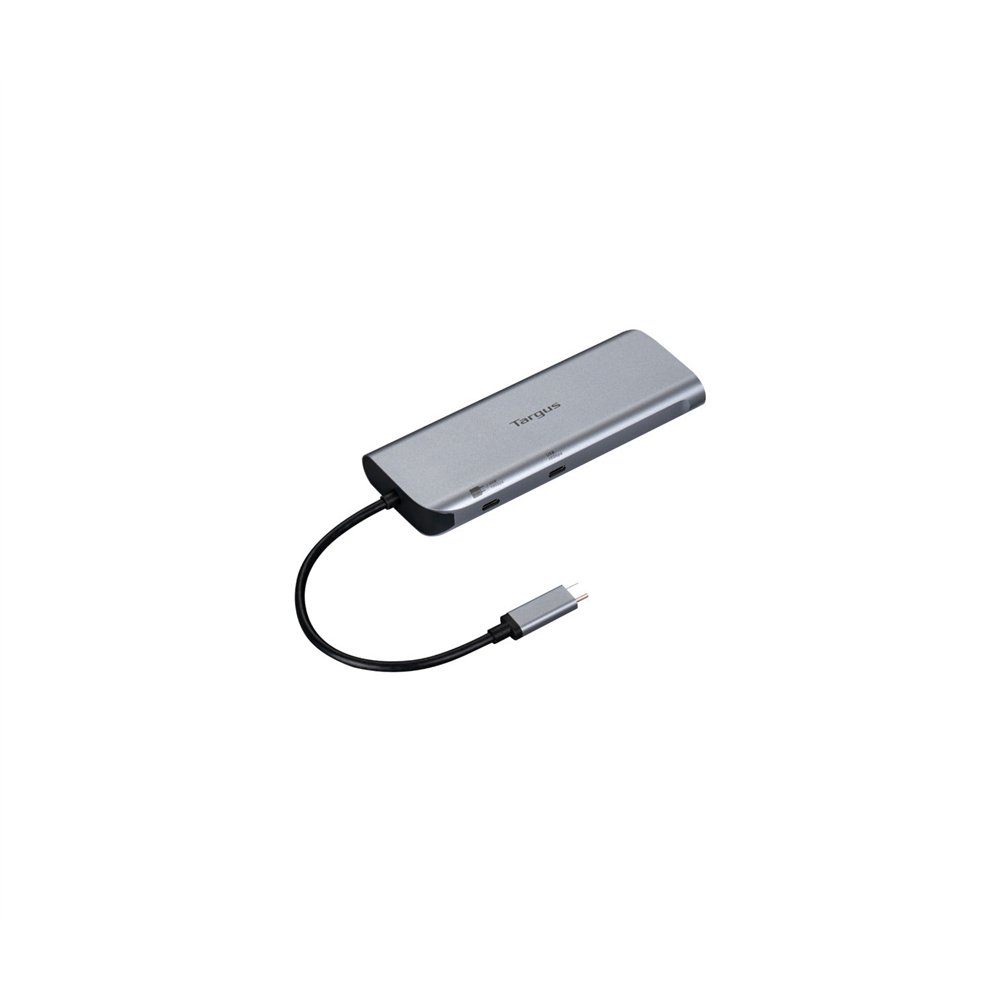 targus dock427gl base para portátil y replicador de puertos alámbrico usb 3.2 gen 2 (3.1 gen 2) type-c gris