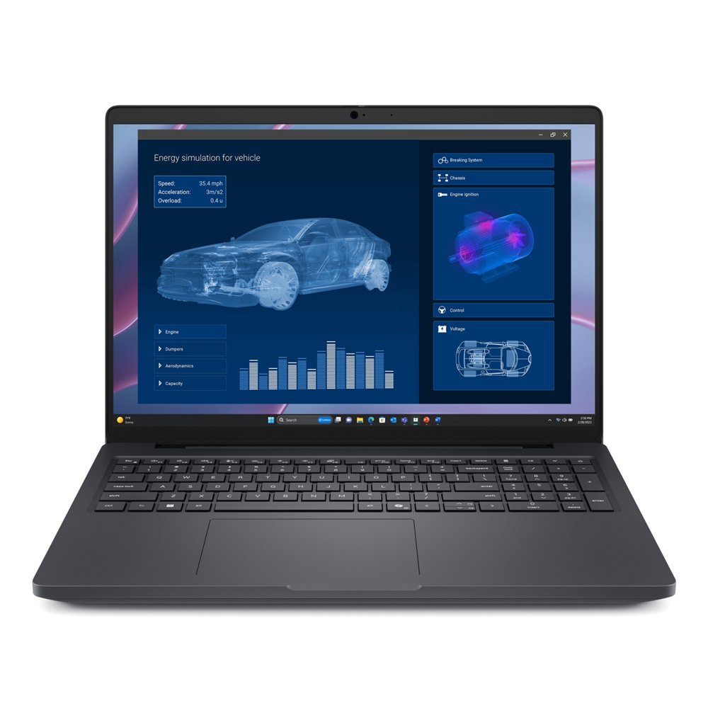 dell pro max 16 mc16255 copilot+ pc amd ryzen ai 7 pro pro 350 estación de trabajo móvil 40,6 cm (16") full hd+ 32 gb lpddr5x-sd