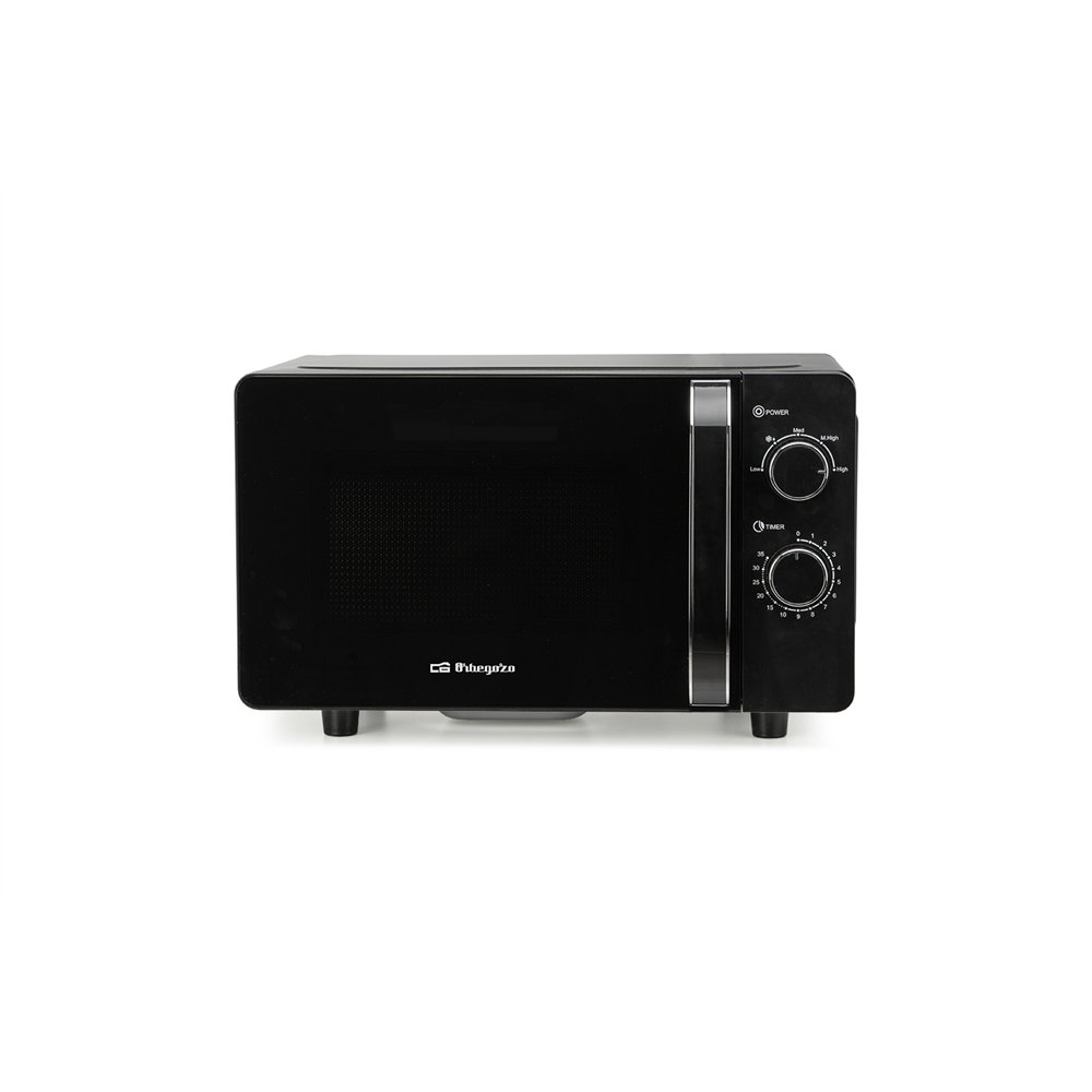 orbegozo mi 2061 ce microondas negro solo microondas encimera 20 l 700 w