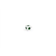 allocacoc powercube original base múltiple 5 salidas ac interior verde, blanco