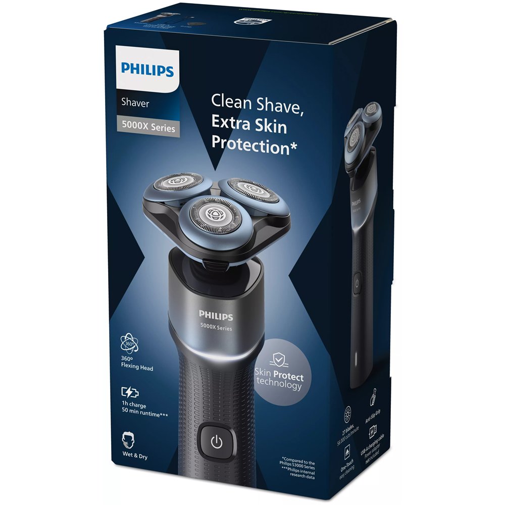 philips shaver 5000x series x5006/00 afeitadora eléctrica wet & dry