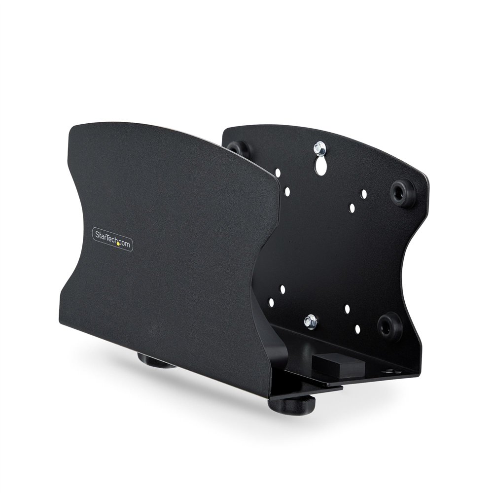 startech.com bracket soporte de montaje en pared para pc - soporta cpu de hasta 18kg - ajustes sin herramientas de 5cm a 20cm - 