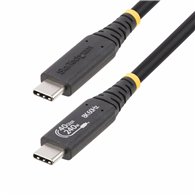 startech.com cable usb4 de 50cm - cable usb tipo c certificado usb-if - cable usb-c de 40g - pd 3.1 epr de 240w - 8k 60hz - comp