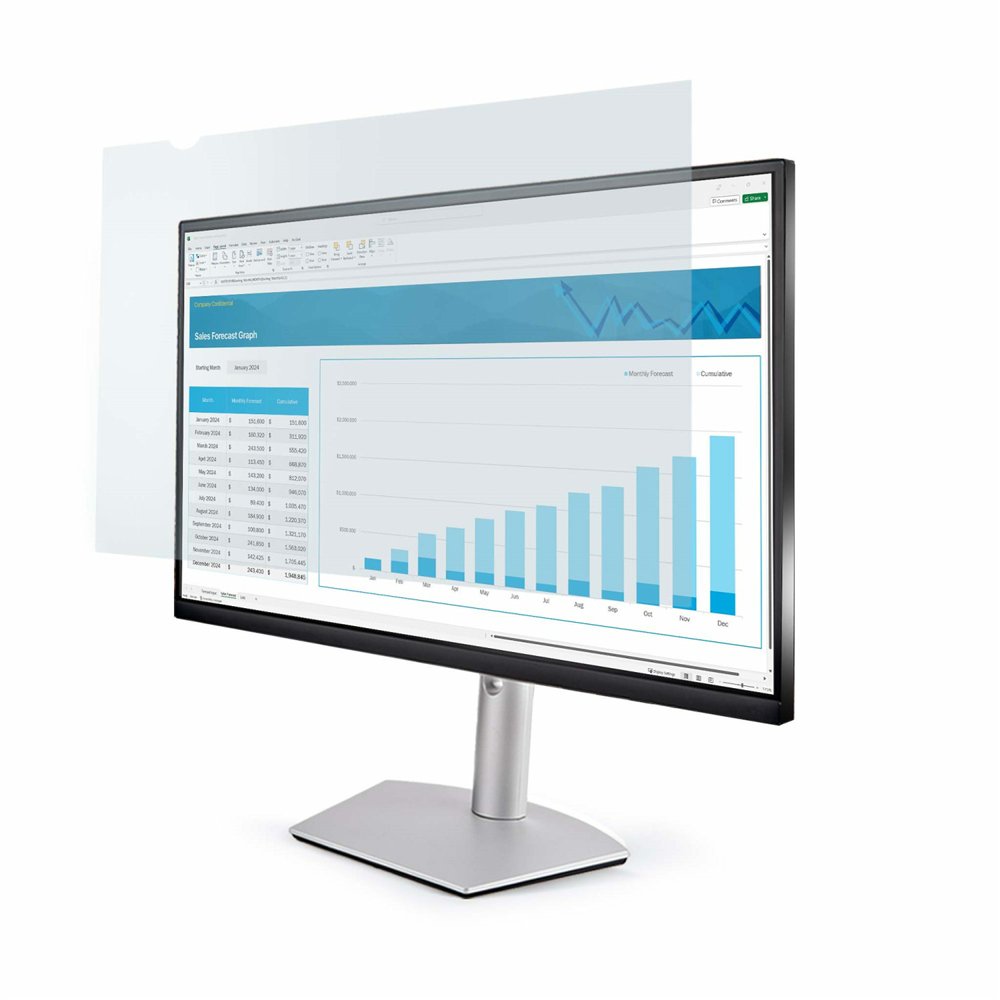 startech.com filtro anti luz azul de 16:9 para monitor de 24" - filtro de luz azul para monitor de 24 pulgadas - reduce la fatig