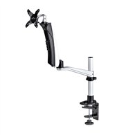 startech.com soporte de escritorio para monitor vesa 75x75/100x100 de 27 pulgadas 16:9 / 30 pulgadas 21:9 ultrawide - grommet o 