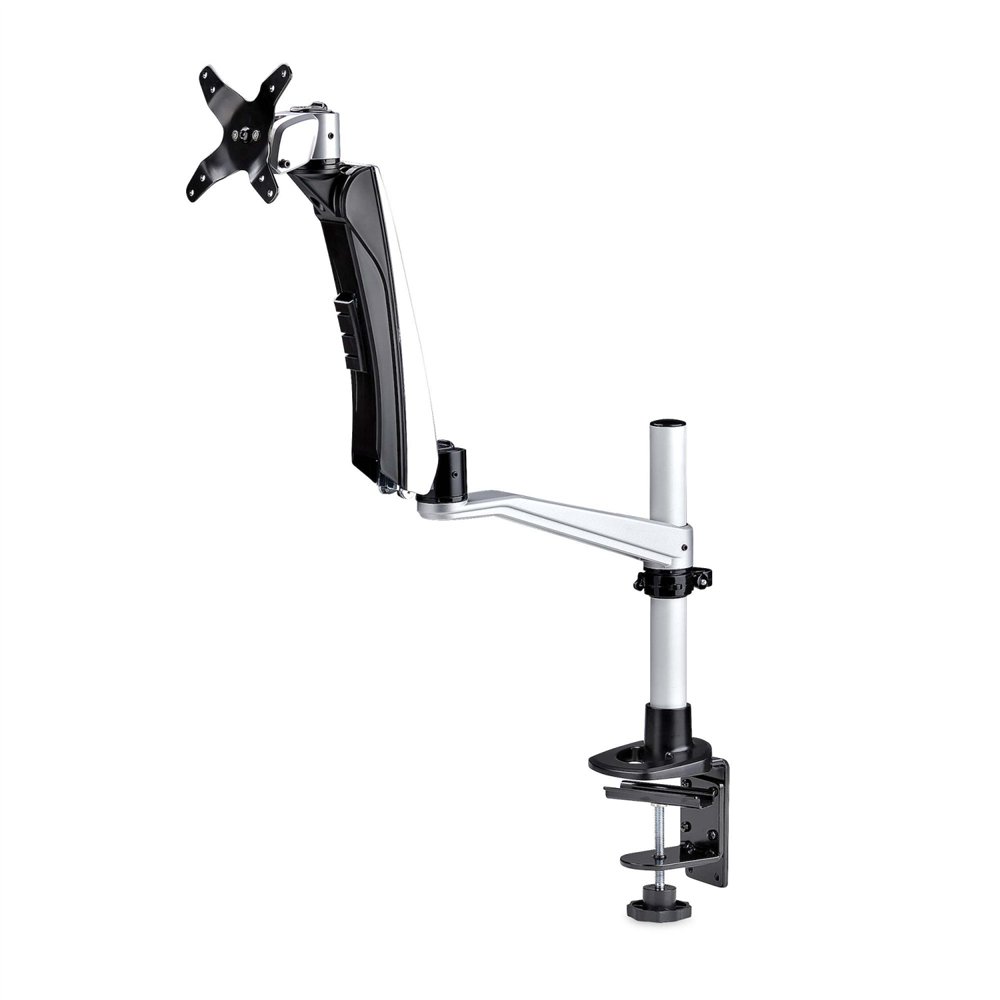 startech.com soporte de escritorio para monitor vesa 75x75/100x100 de 27 pulgadas 16:9 / 30 pulgadas 21:9 ultrawide - grommet o 