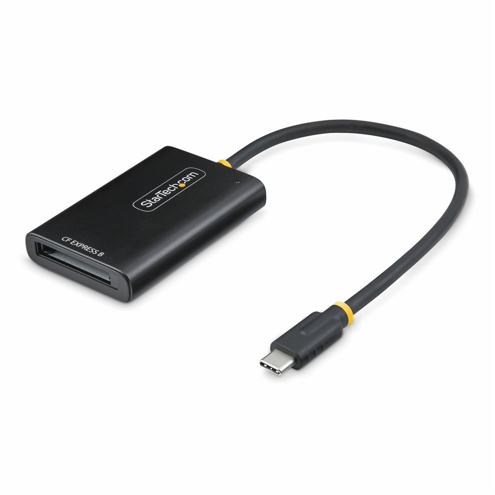 startech.com lector usb-c de tarjetas cfexpress tipo b - usb tipo c usb 3.2 10gb - adaptador lector de tarjetas de memoria compa