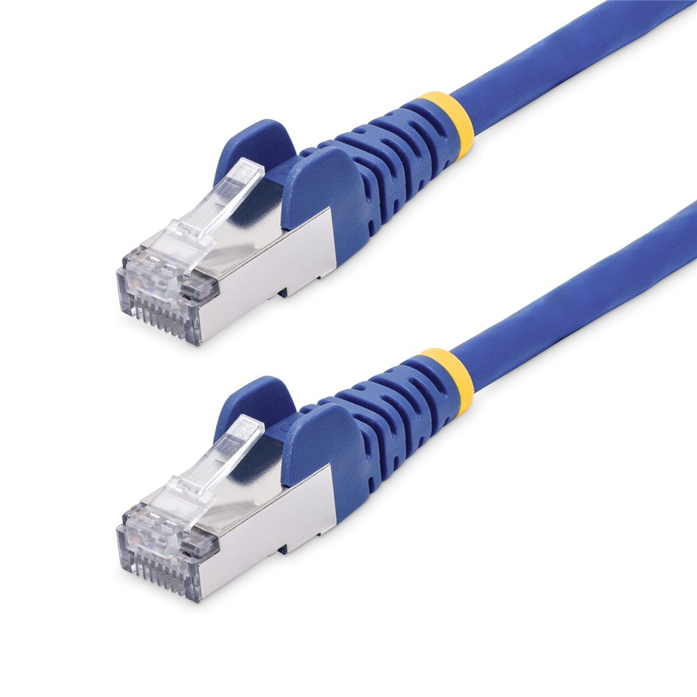 startech.com cable de red ethernet cat8 azul de 3m - snagless - sin pestillo - 25g/40g - 2000mhz - poe++ de 100w - 26awg - s/ftp