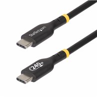 startech.com cable de carga usb-c de 1m - cable usb tipo c - certificación usb-if - pd de 240w epr - cable usb 2.0 usb-c de carg