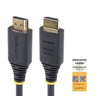 startech.com cable hdmi premium certificado de alta velocidad de 1,5m - 4k 60hz - 144hz - uhd - hdr10/hdcp 2.2/arc - 18gbps - ca