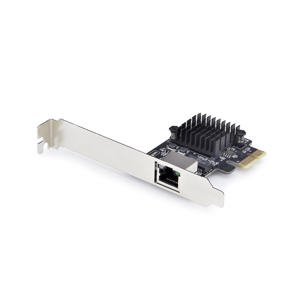 startech.com tarjeta de red ethernet pci express de 1 puerto gigabit 5g - tarjeta adaptador ethernet pci-e chipset rtl8126 - tar