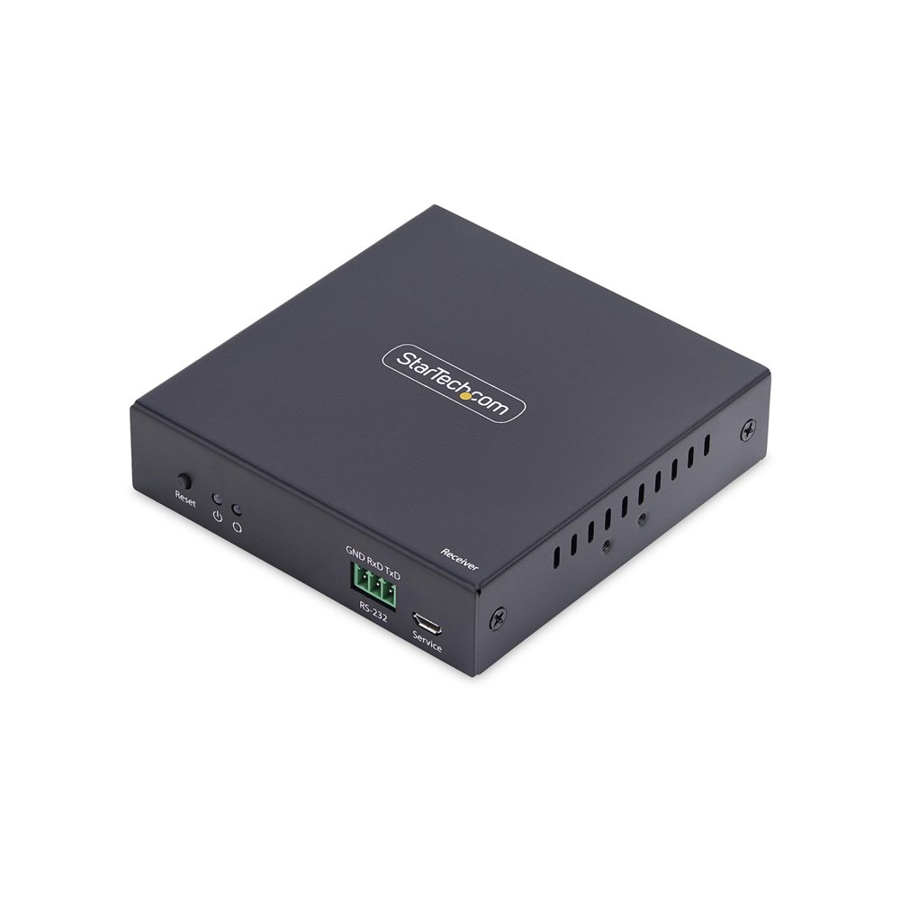 startech.com receptor hdmi por redes ip para la serie ih2006 - 4k 60hz - avoip - sin controladores - incluye kit de montaje - re