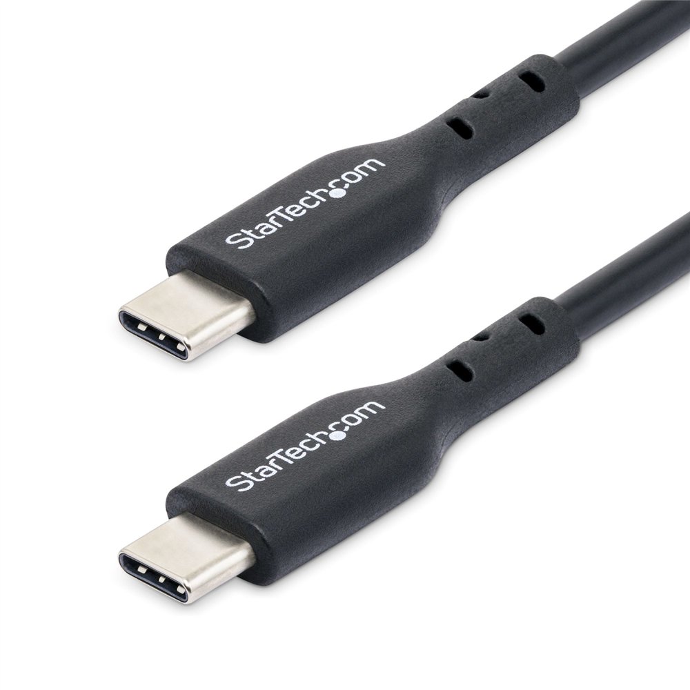startech.com cable de carga usb-c de 4m - cable cargador usb tipo c - cable cargador usb-c para portátil - recubrimiento de tpe 